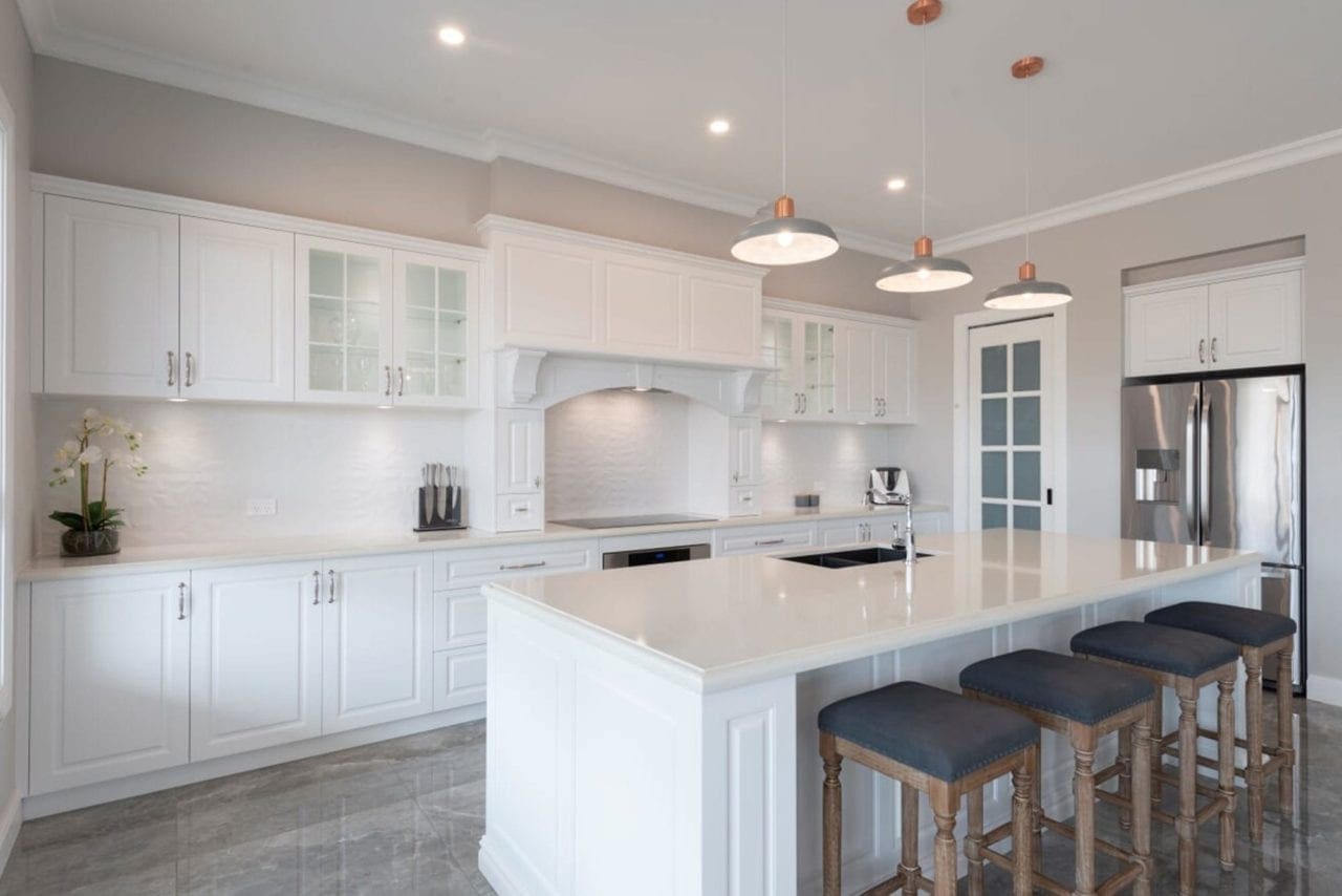 Traditionally Inspired Hamptons Cobbitty | Harrington Kitchens