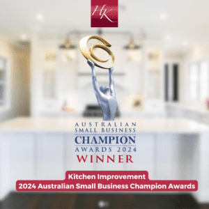 2024 australian small business champion awards winner logo kitchen improvement